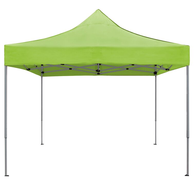 Ft W X Ft D Metal Pop Up Canopy Barwefurniture Com