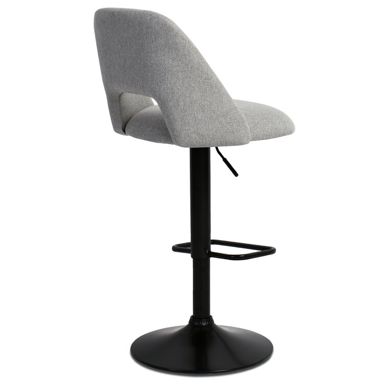 Bridgette Swivel Adjustable Height Bar Stool – Barwefurniture.com